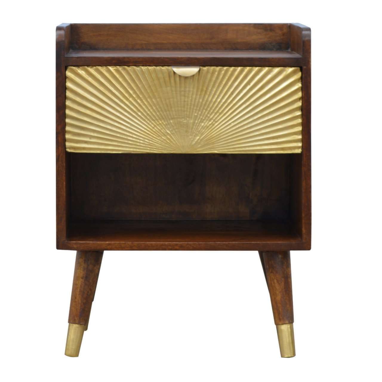 Ashpinoke:Manila Gold 1 Drawer Bedside-Bedsides-Artisan