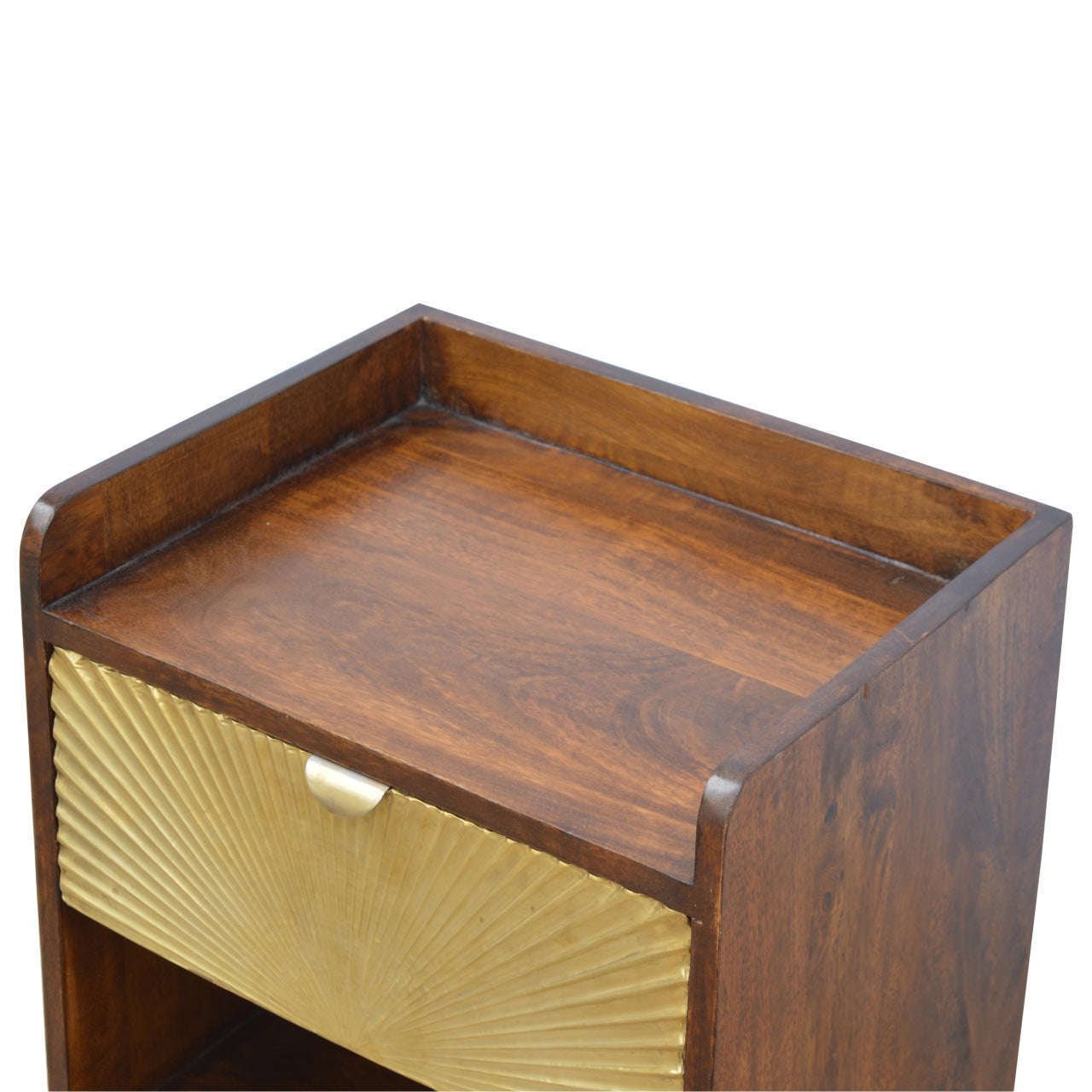 Ashpinoke:Manila Gold 1 Drawer Bedside-Bedsides-Artisan