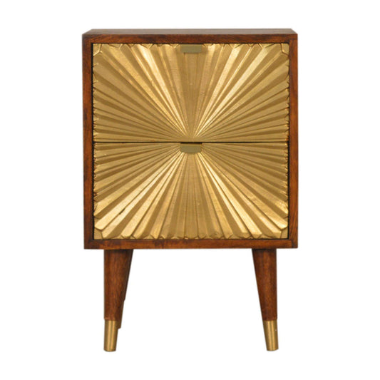 Ashpinoke:Manila Gold Bedside-Bedsides-Artisan