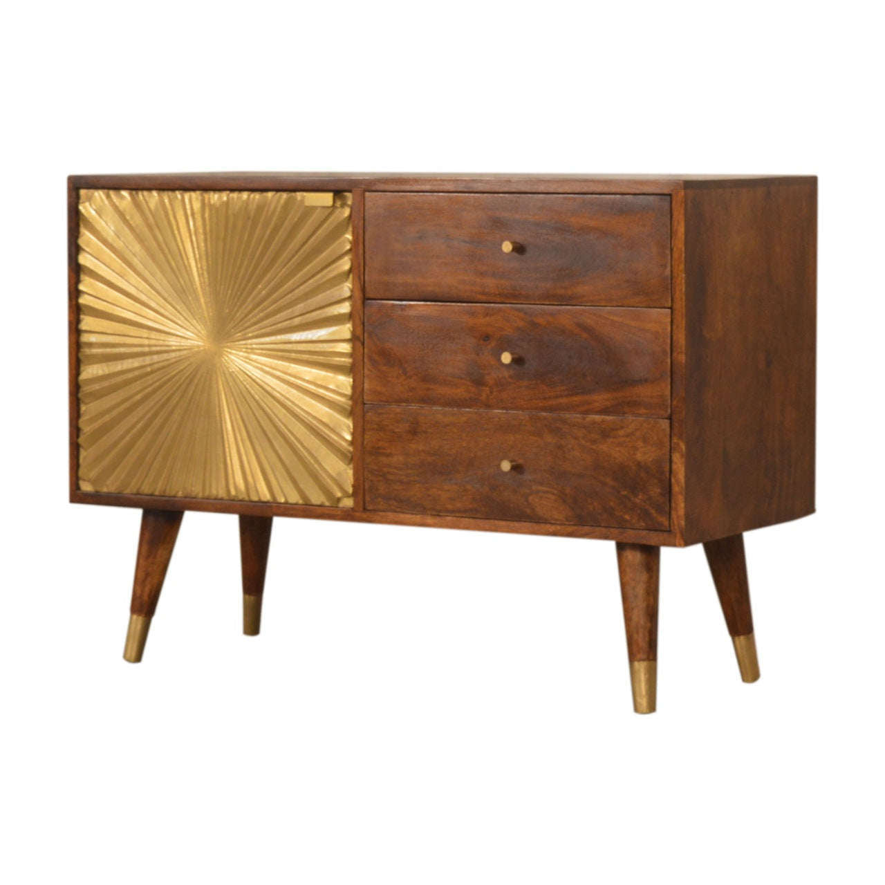 Ashpinoke:Manila Gold Sideboard-Sideboards-Artisan