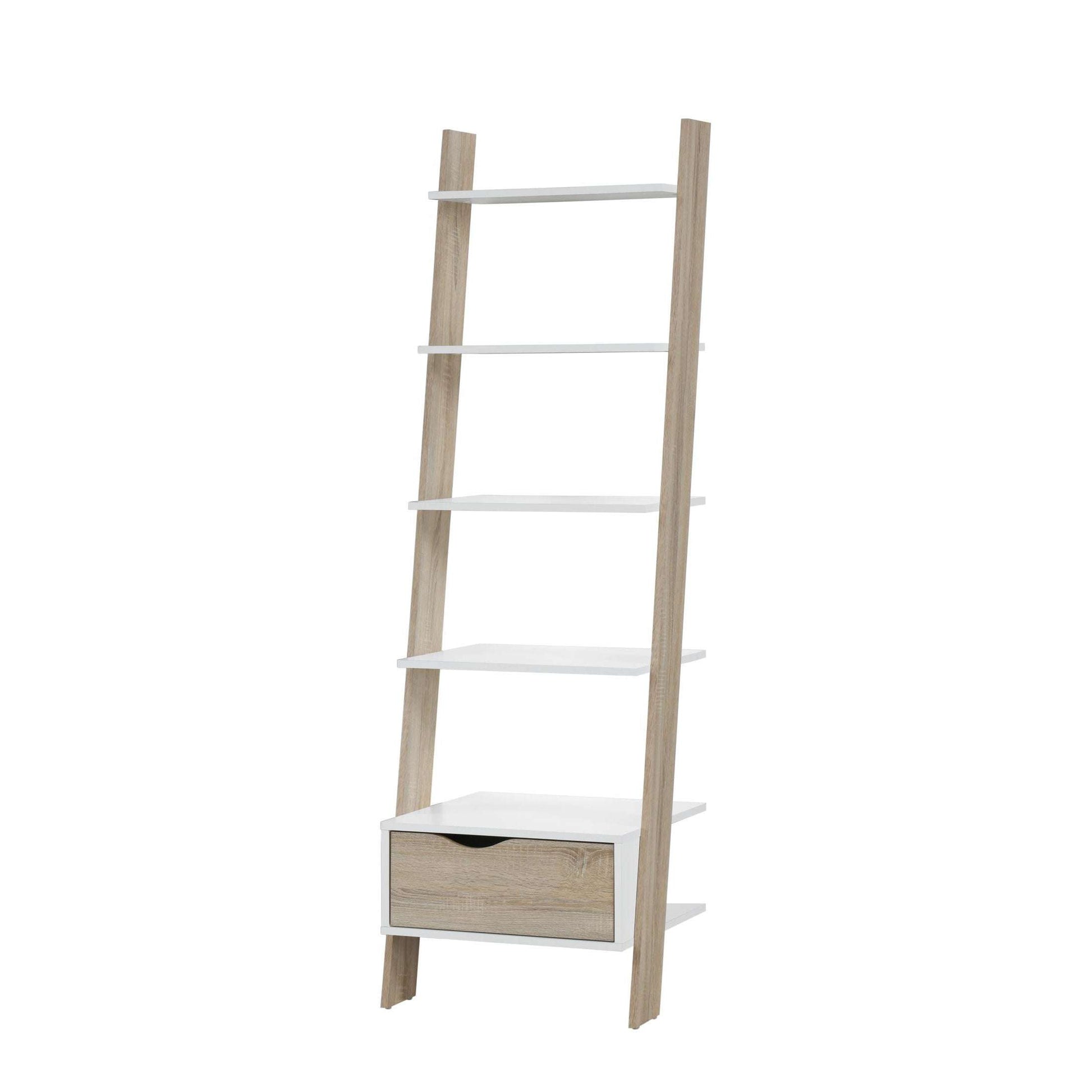 Ashpinoke:Mapleton Bookcase Tall-Bookcases-Heartlands Furniture