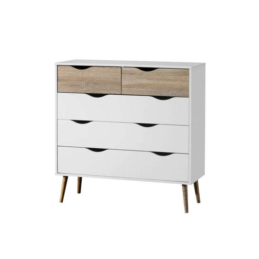 Ashpinoke:Mapleton Chest 2+3-Chests and Drawers-Heartlands Furniture