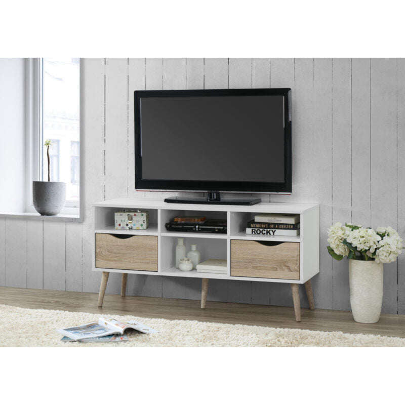 Ashpinoke:Mapleton TV Unit Large-TV Units-Heartlands Furniture