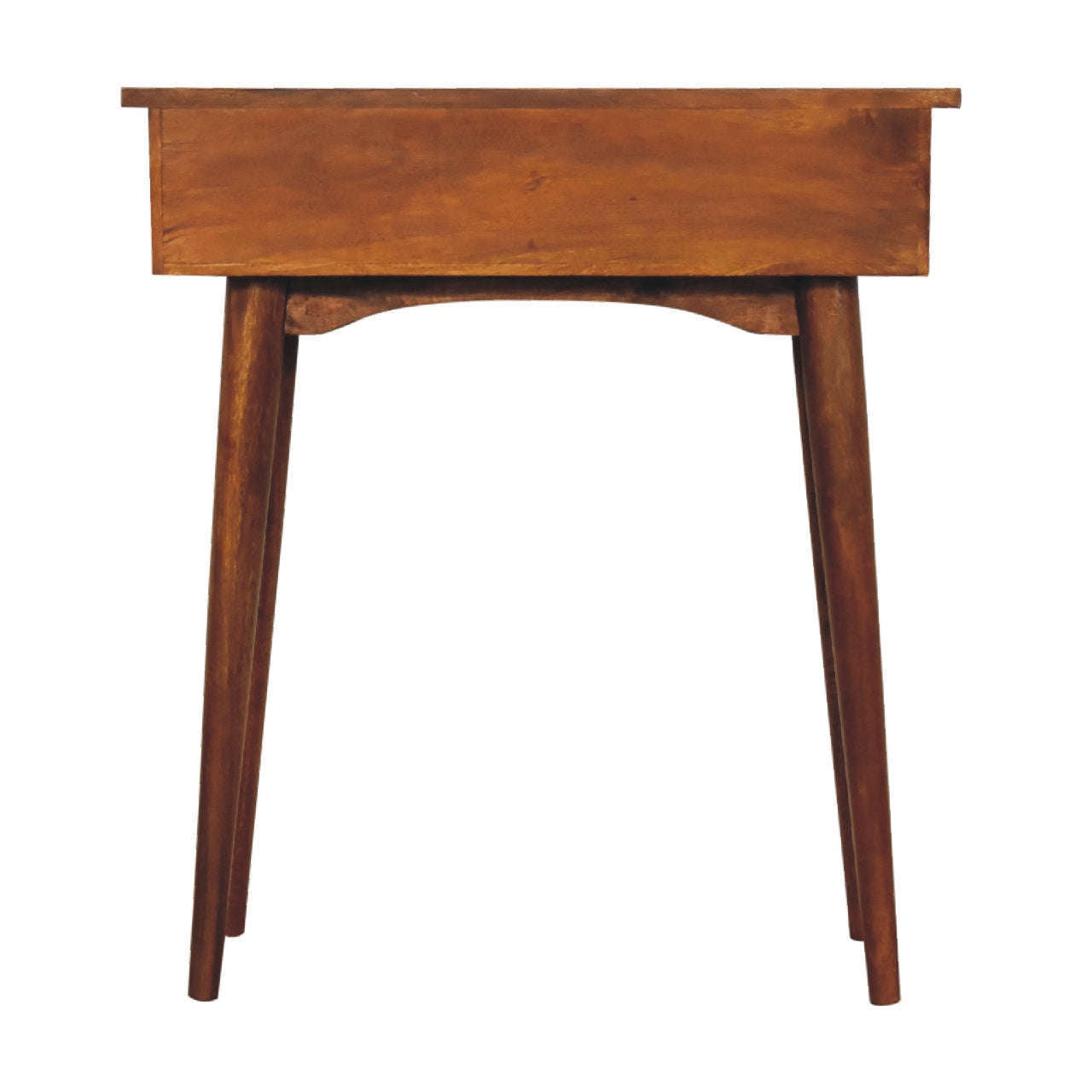 Ashpinoke:Mini Chestnut Hallway Console Table-Console and Hall Tables-Artisan