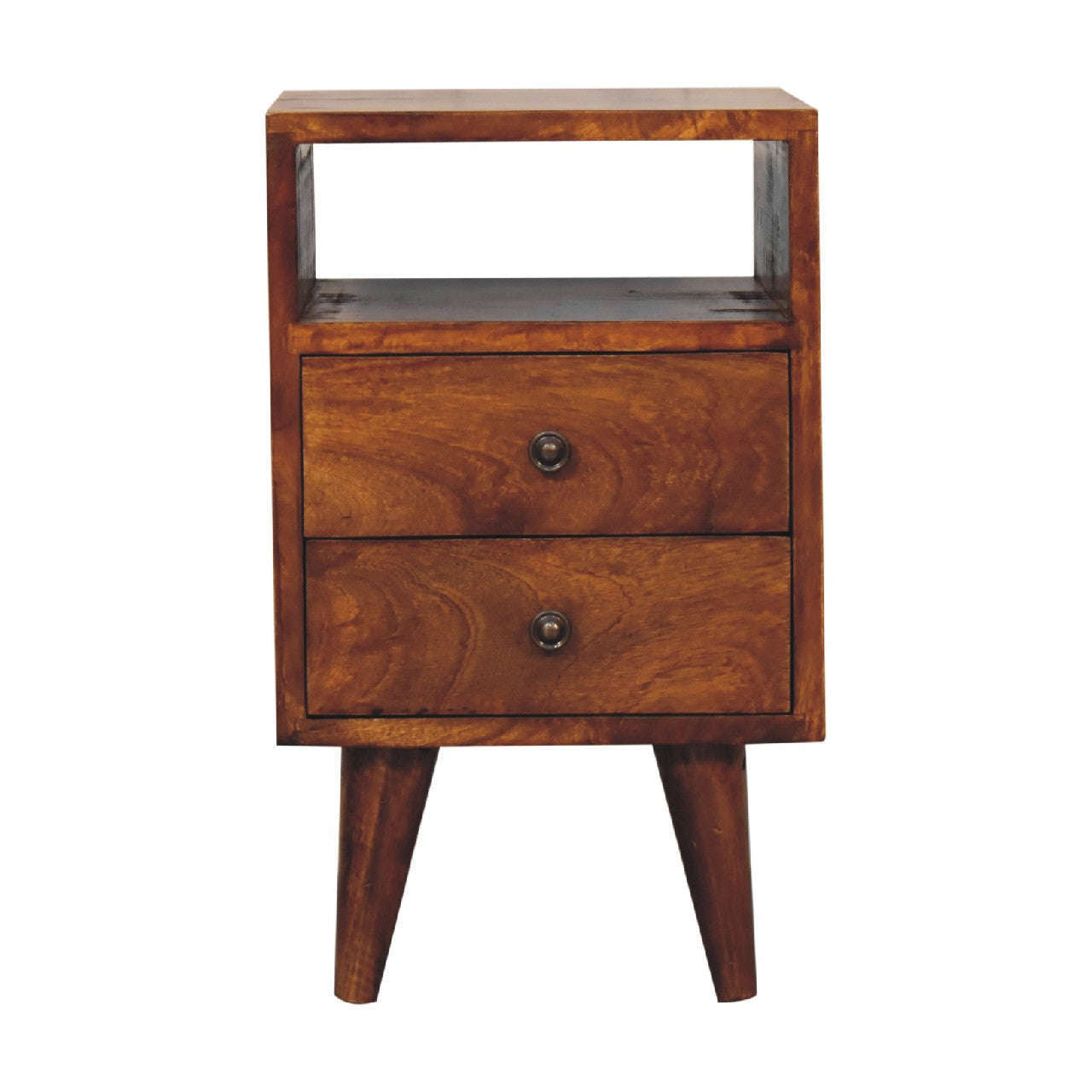 Ashpinoke:Mini Classic Chestnut Bedside-Bedsides-Artisan