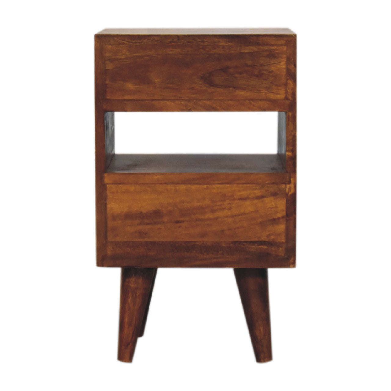 Ashpinoke:Mini Classic Multi Chestnut Bedside-Bedsides-Artisan