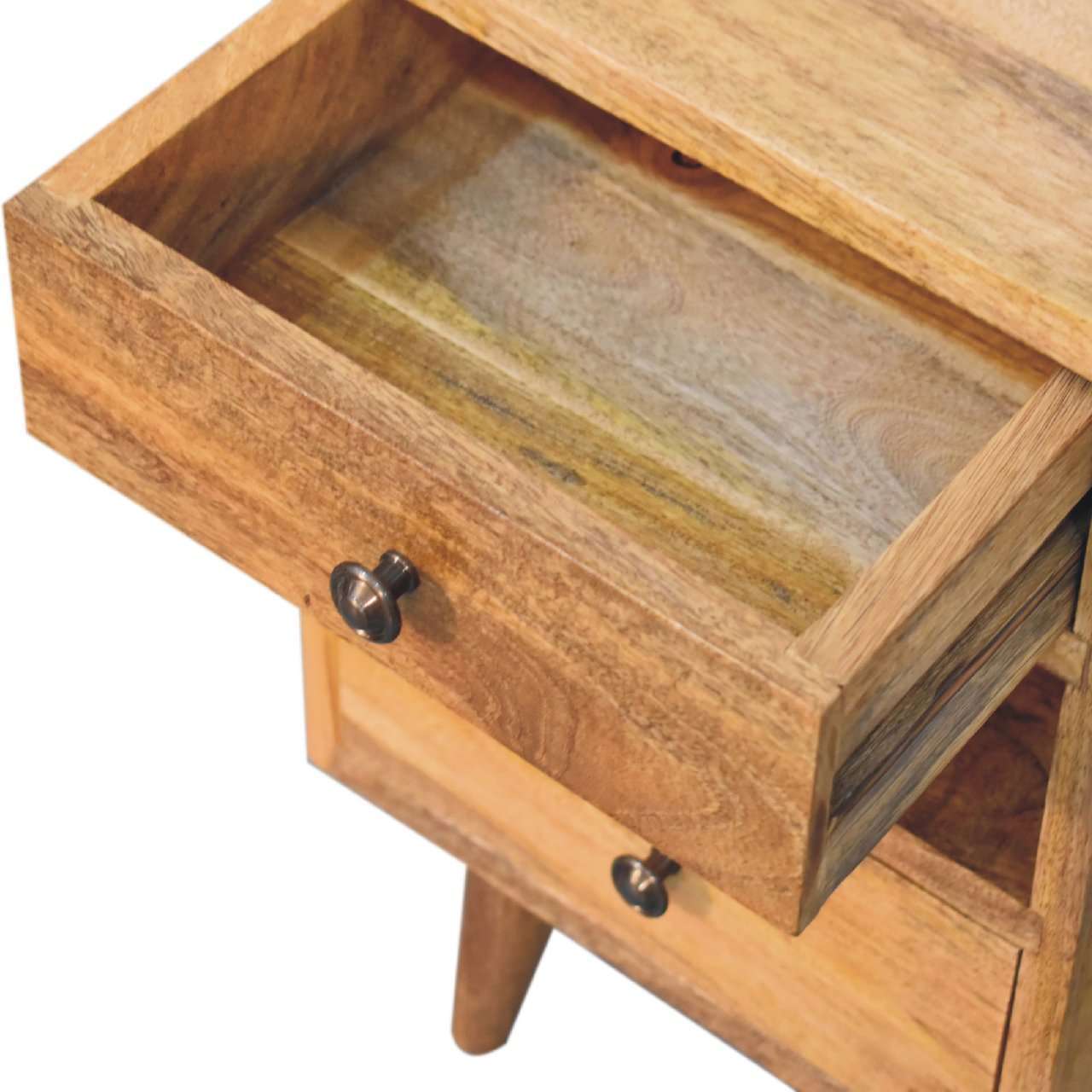 Ashpinoke:Mini Classic Multi Oak-ish Bedside-Bedsides-Artisan