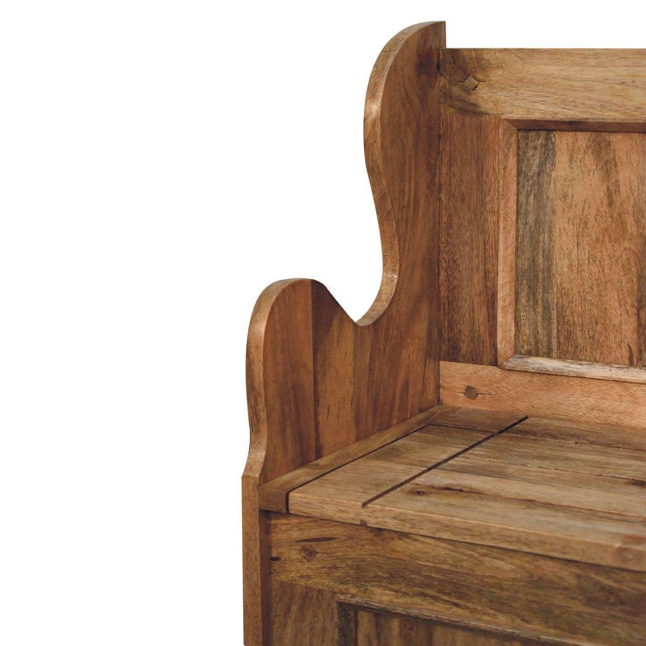 Ashpinoke:Mini Monks Storage Bench-Benches-Artisan