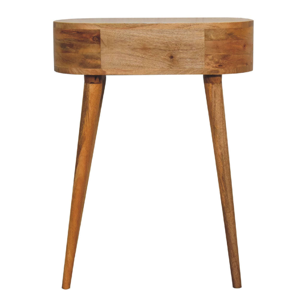 Ashpinoke:Mini Oak-ish Albion Console Table-Console and Hall Tables-Artisan