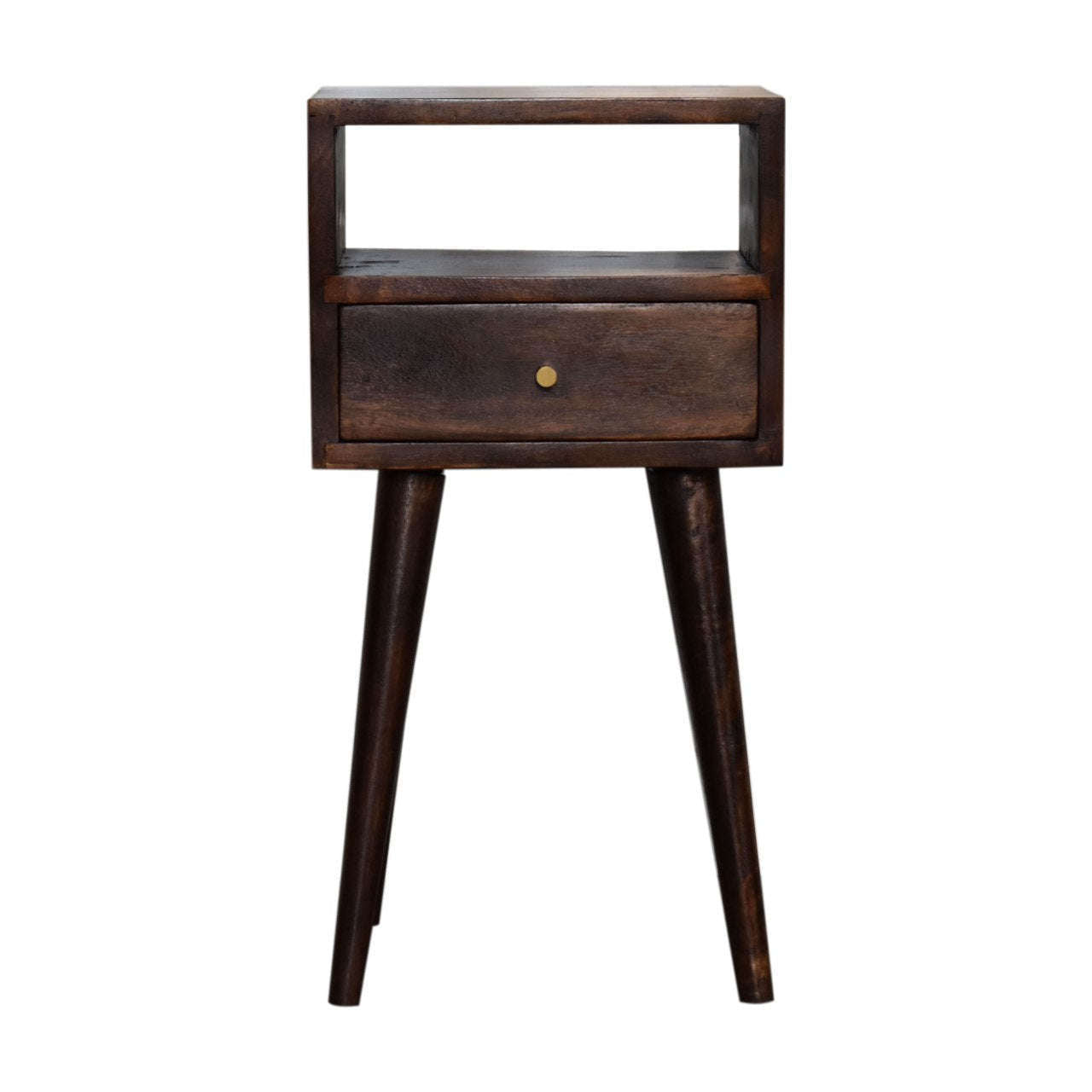 Ashpinoke:Mini Walnut Bedside-Bedsides-Artisan