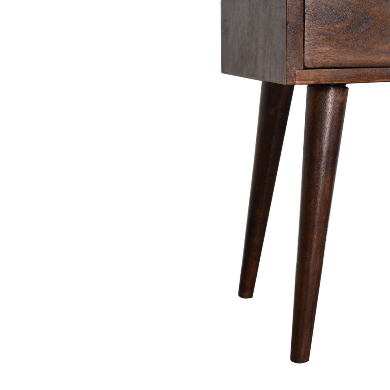 Ashpinoke:Mini Walnut Bedside-Bedsides-Artisan