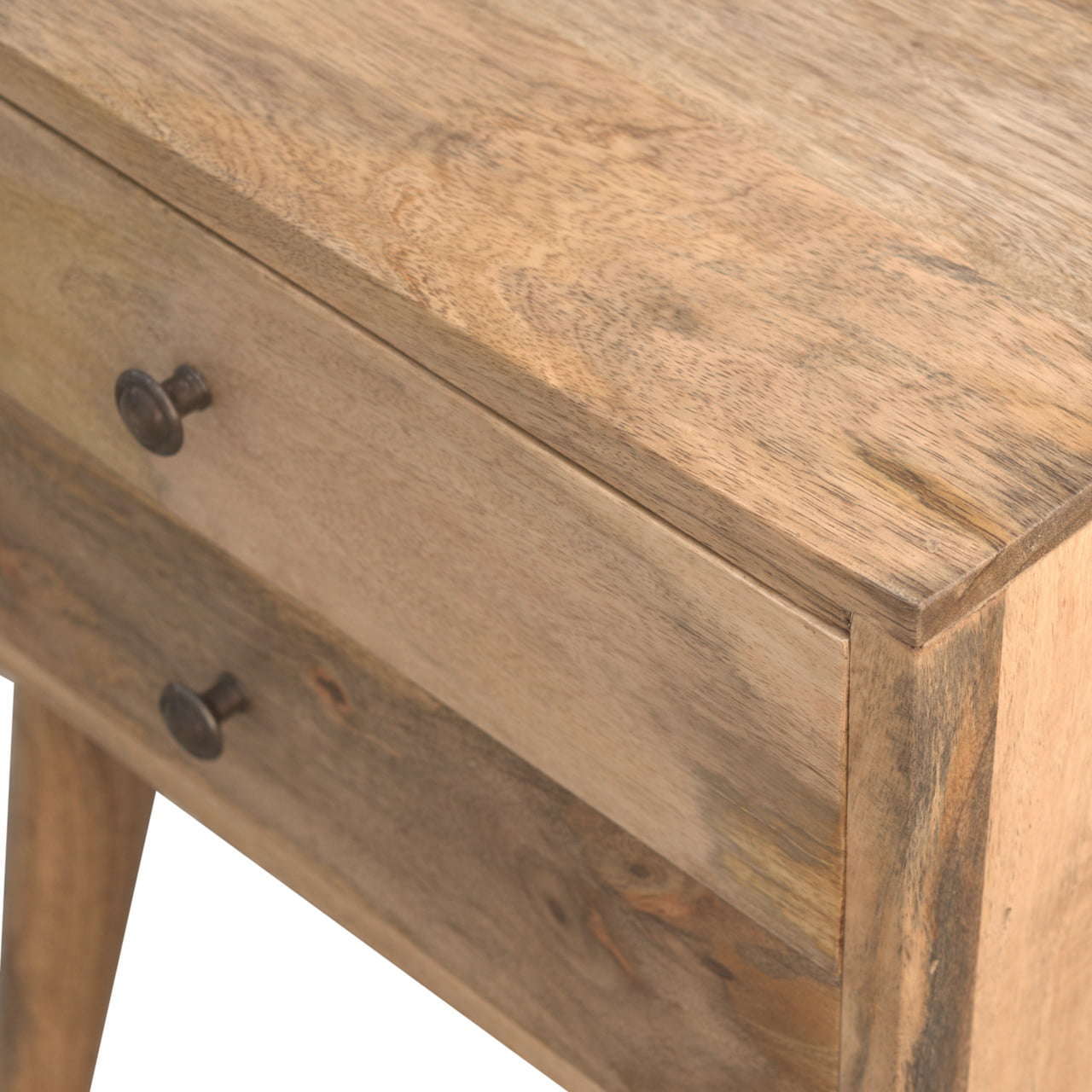 Ashpinoke:Modern Solid Wood Bedside-Bedsides-Artisan