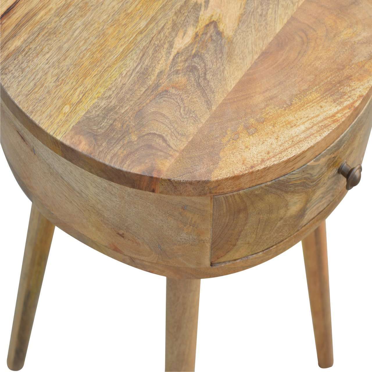 Ashpinoke:Nordic Circular Shaped Bedside-Bedsides-Artisan