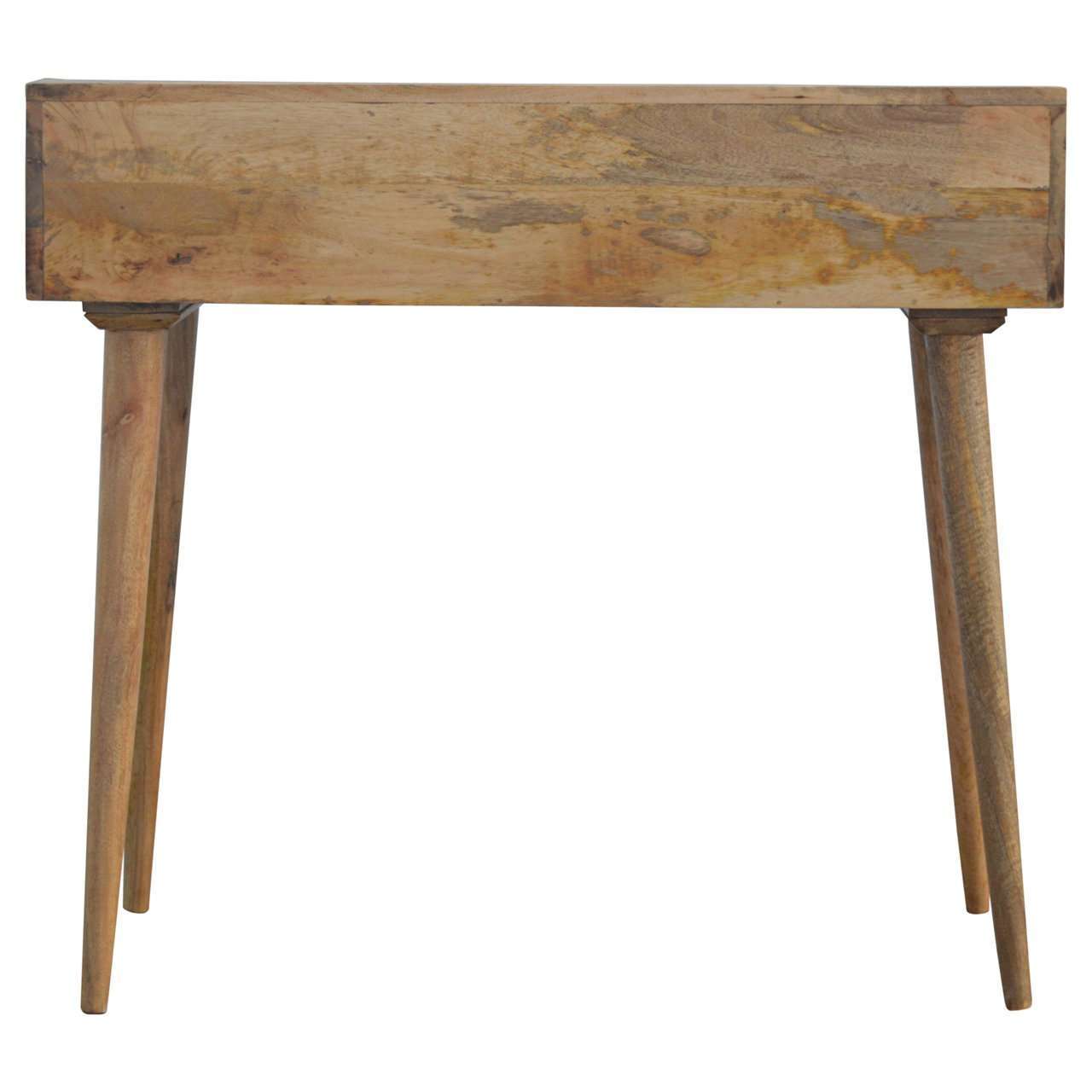 Ashpinoke:Nordic Style Gallery Back Writing Desk-Desks-Artisan