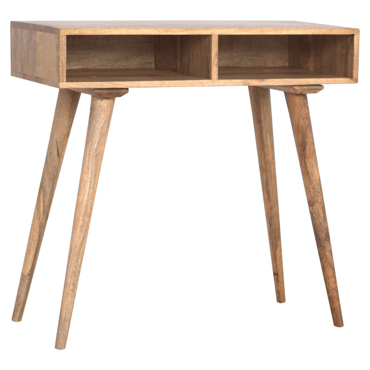 Ashpinoke:Nordic Style Open Shelf Writing Desk-Desks-Artisan