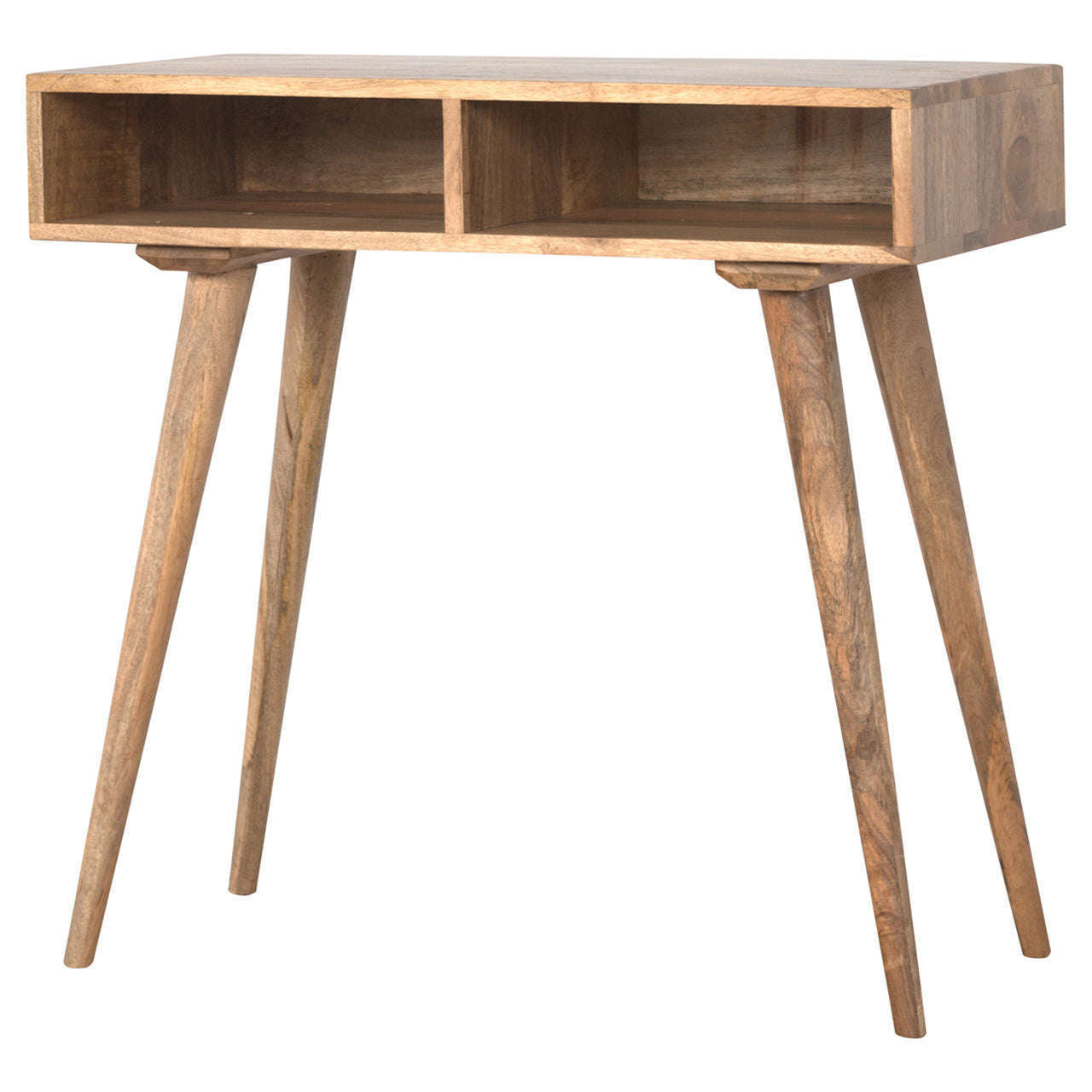 Ashpinoke:Nordic Style Open Shelf Writing Desk-Desks-Artisan