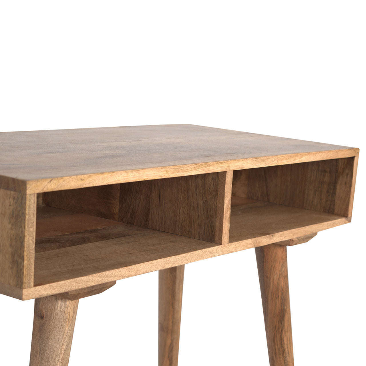 Ashpinoke:Nordic Style Open Shelf Writing Desk-Desks-Artisan