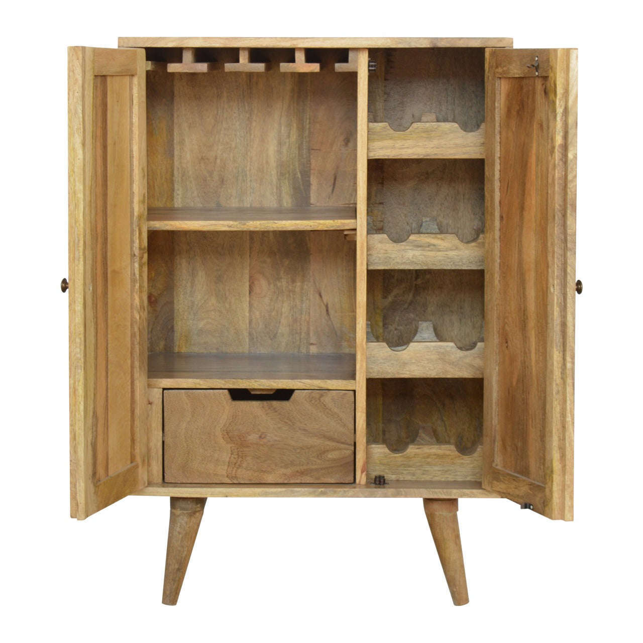 Ashpinoke:Nordic Style Wine Cabinet-Cabinets-Artisan