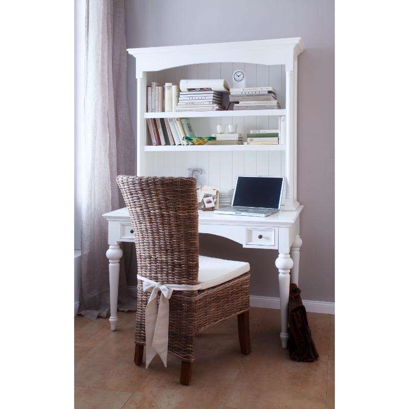 Ashpinoke:Provence Collection Desk in Classic White-Desks-NovaSolo