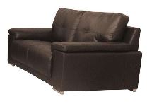 Ranee Bonded Leather & Polyurethane 2 Seater Brown