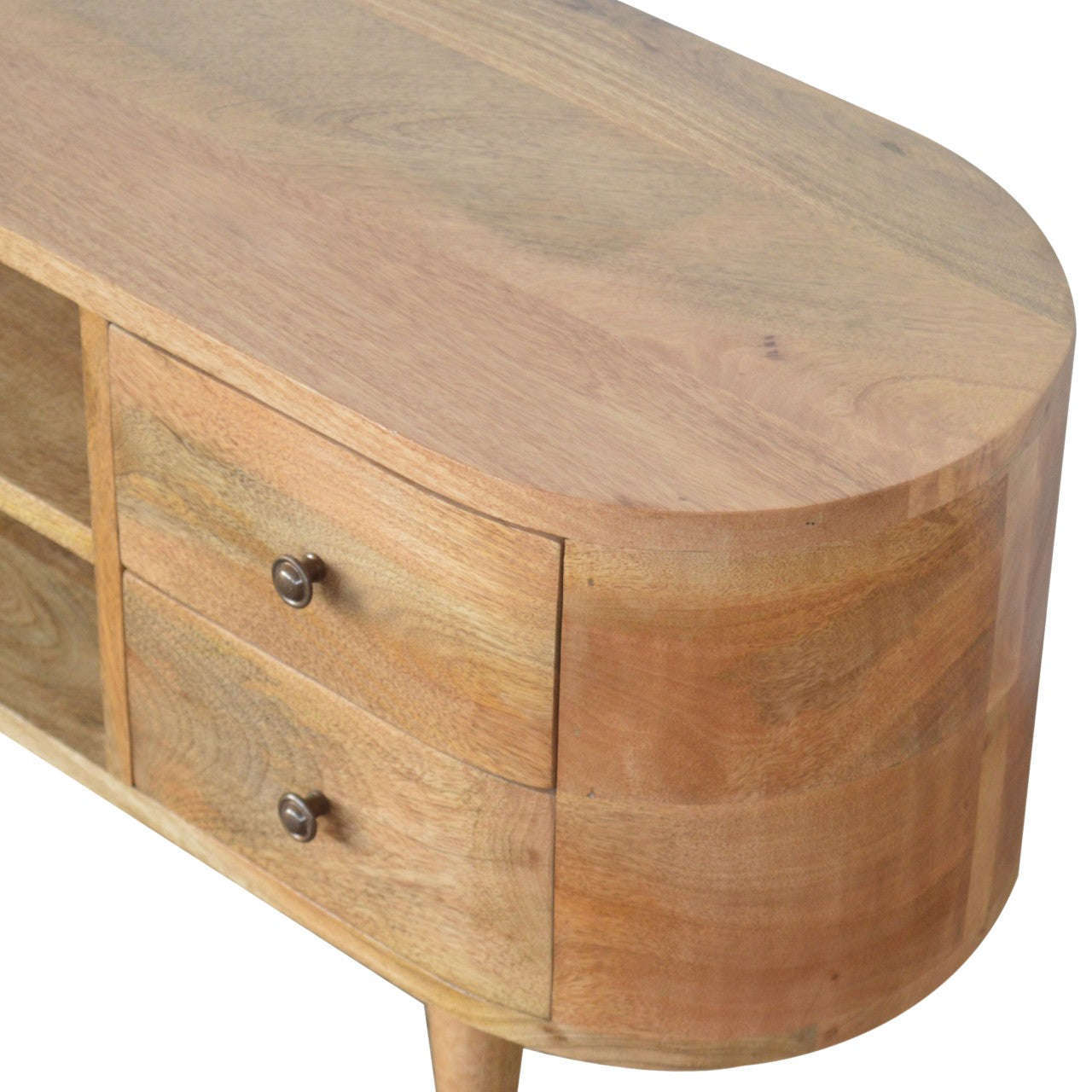 Ashpinoke:Rounded Entertainment Unit-Media Units-Artisan