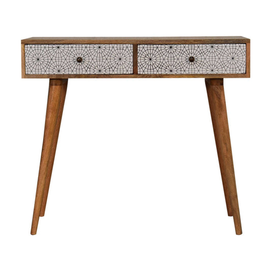 Ashpinoke:Sendai Console Table-Console and Hall Tables-Artisan