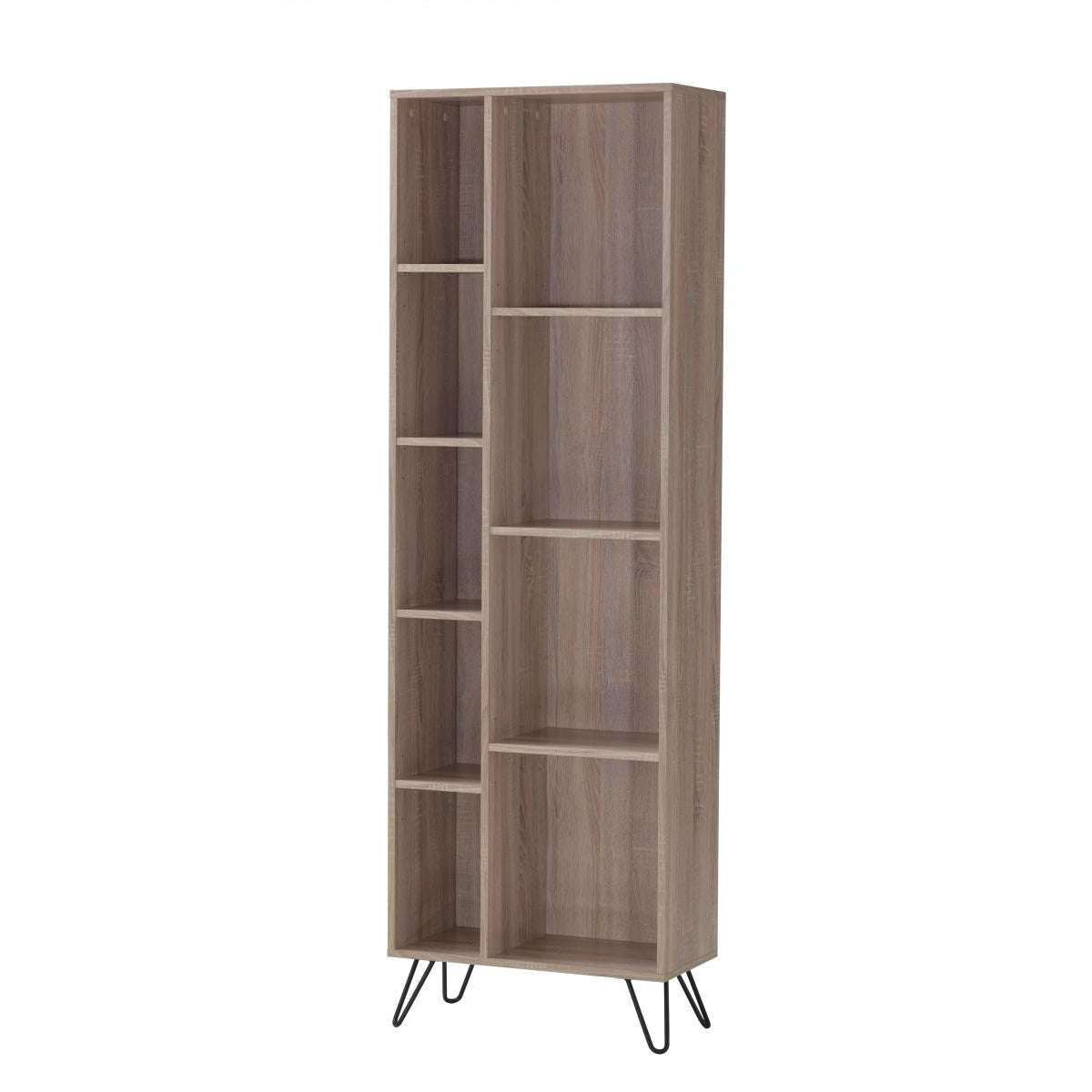 Ashpinoke:Sonoma Bookcase Narrow-Bookcases-Heartlands Furniture