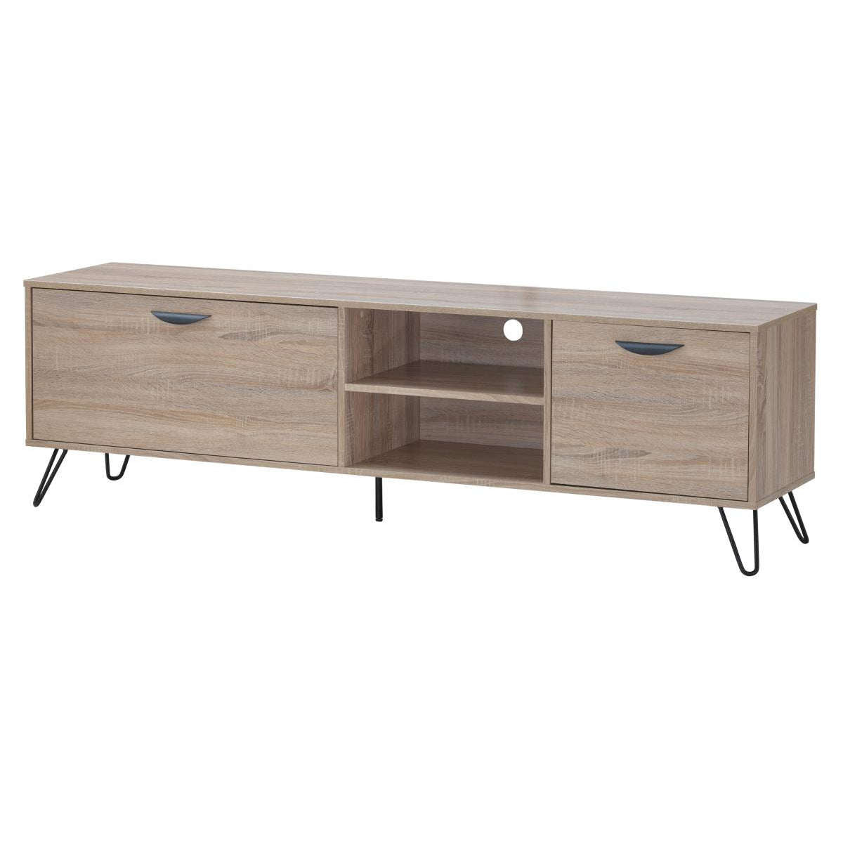 Ashpinoke:Sonoma TV Unit 2 Drawer-TV Units-Heartlands Furniture