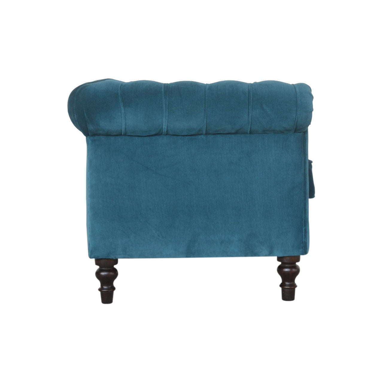 Ashpinoke:Teal Chesterfield Sofa-Sofas-Artisan