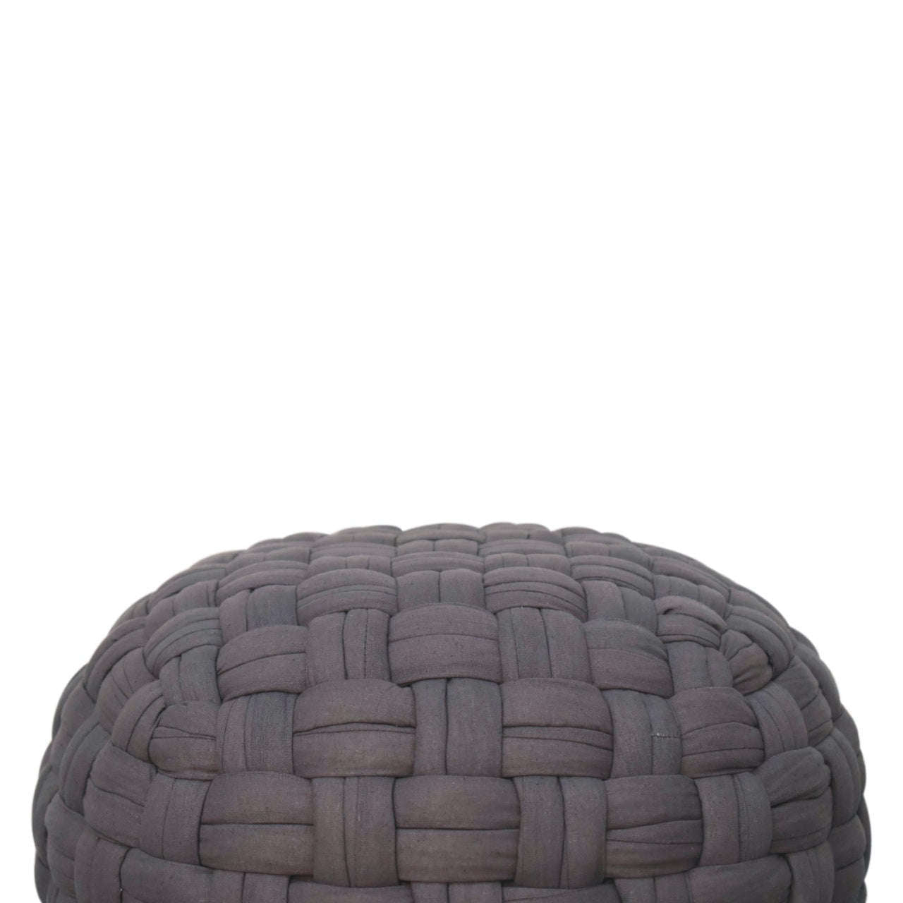 Ashpinoke:Tube Pouffe Grey-Footstools-Artisan