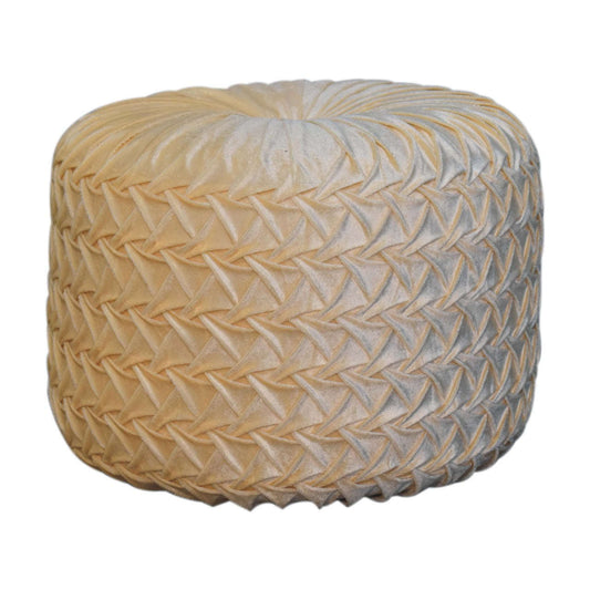 Ashpinoke:White Hart Pouffe-Footstools-Artisan