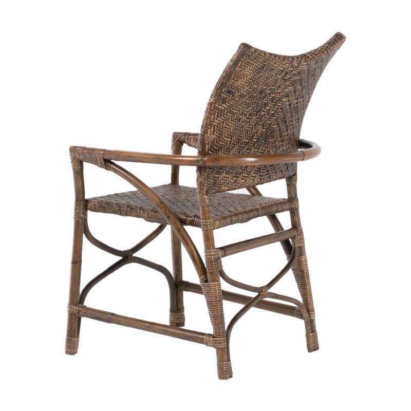 Ashpinoke:Wickerworks Collection Countess Chair (Set of 2) in Rustic-Chairs-NovaSolo