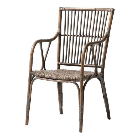 Ashpinoke:Wickerworks Collection Duke Chair (Set of 2) in Rustic-Chairs-NovaSolo