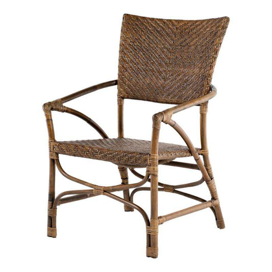 Wickerworks Collection Jester Chair (Set of 2) in Rustic