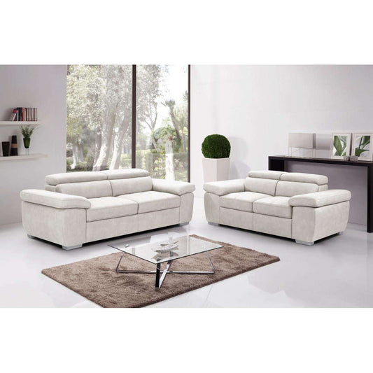 Ashpinoke:Amando Fabric 2 Seater Sofa Beige,Sofas,Heartlands Furniture