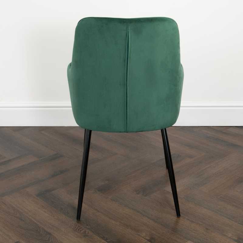 Ashpinoke - Chesterfield Green Dining Chair (set of 2)