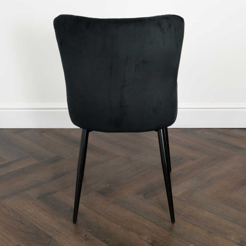 Ashpinoke - Diamond Black Dining Chair (set of 2)