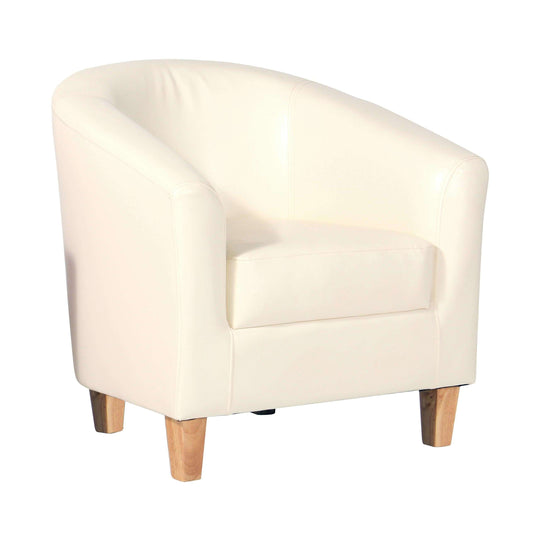 Ashpinoke:Claridon 1 Seater Sofa Polyurethane Cream,Sofas,Heartlands Furniture