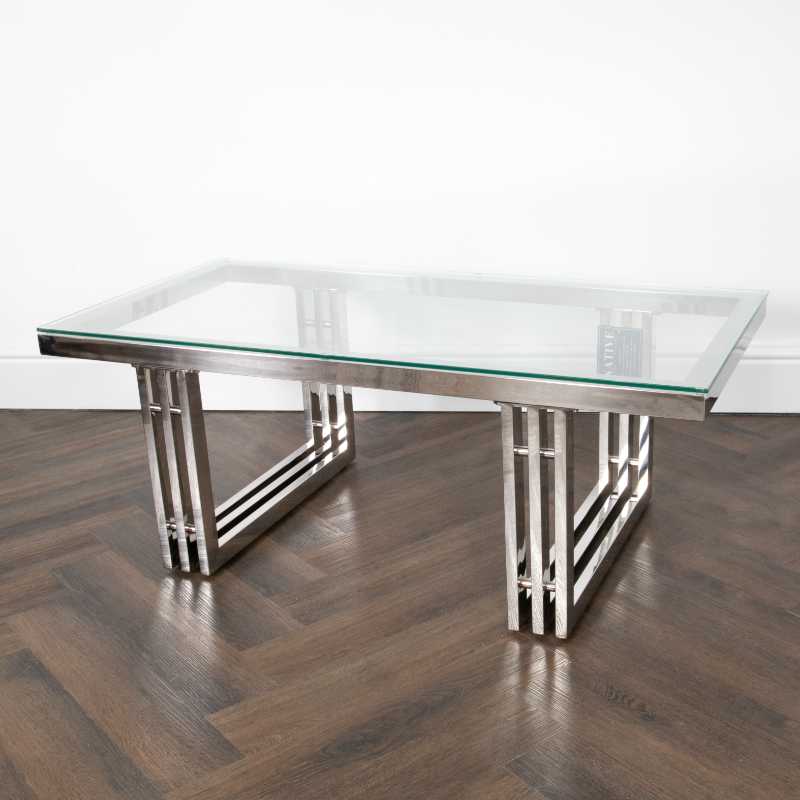 Ashpinoke - Zurich Silver Coffee Table