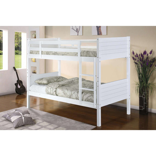 Ashpinoke:Castleton Solid Wood Bunk Bed White,Bunks,Heartlands Furniture