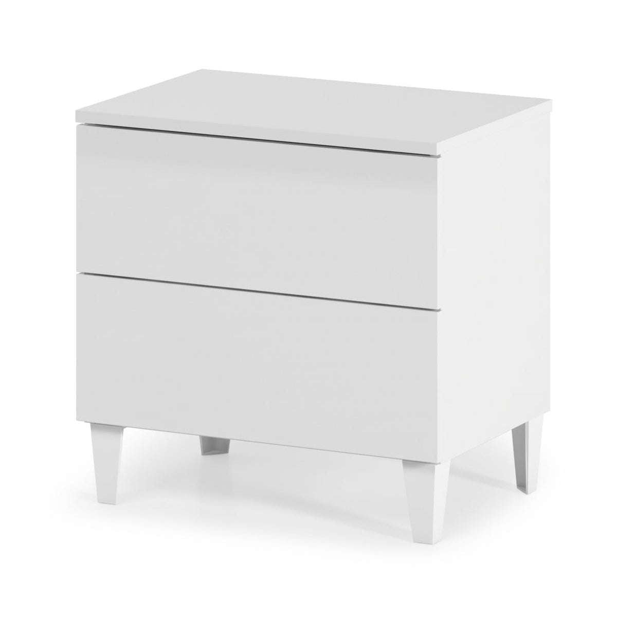Ashpinoke:Arctic Chest 2 Drawer White 007832BO,Chests and Drawers,Heartlands Furniture