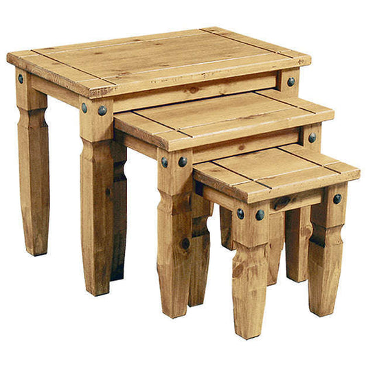 Ashpinoke:Corona Nest of Tables,Nest of Tables,Heartlands Furniture
