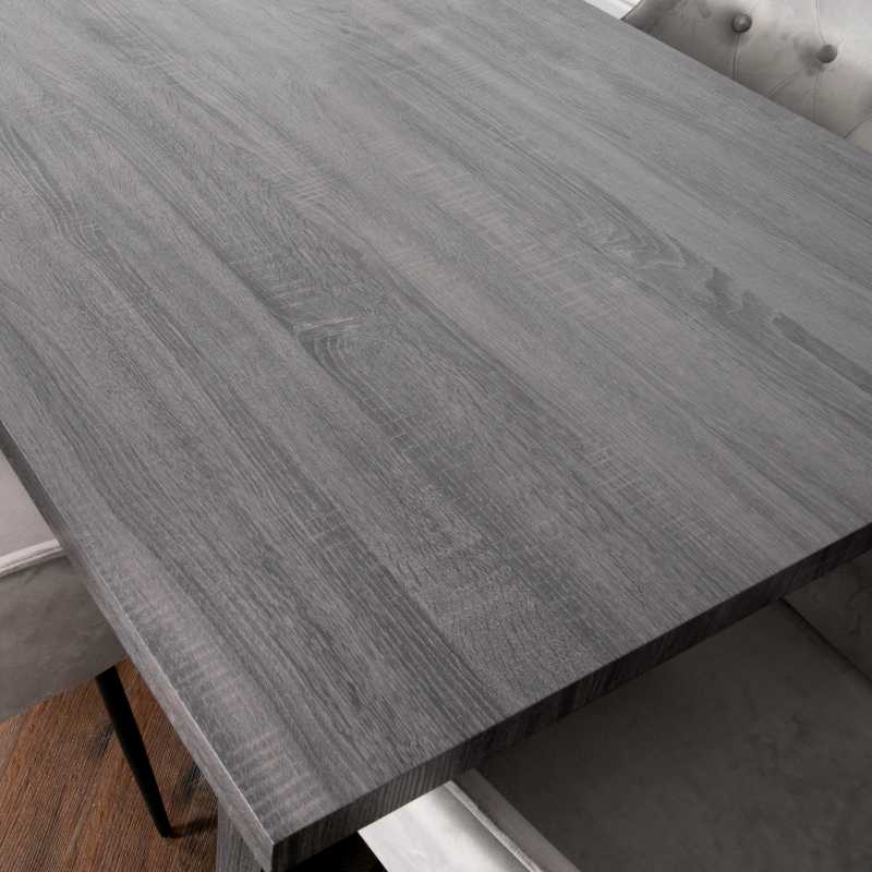 Ashpinoke - Ascot Grey Oak Dining Table