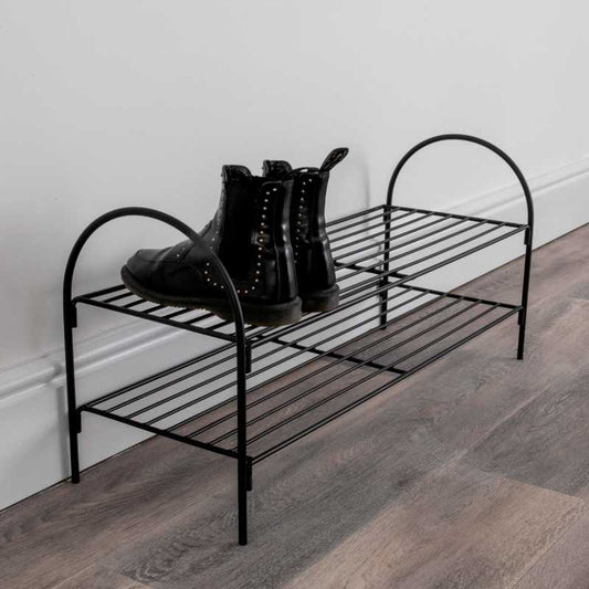 Ashpinoke - Black Shoe Rack