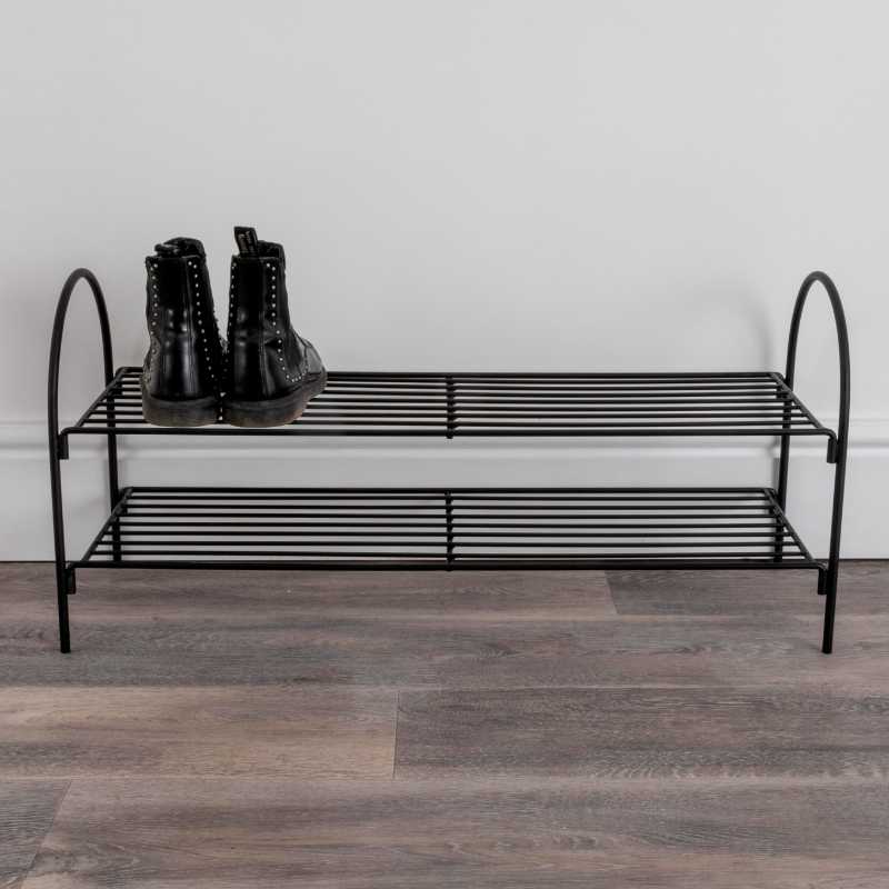 Ashpinoke - Black Shoe Rack