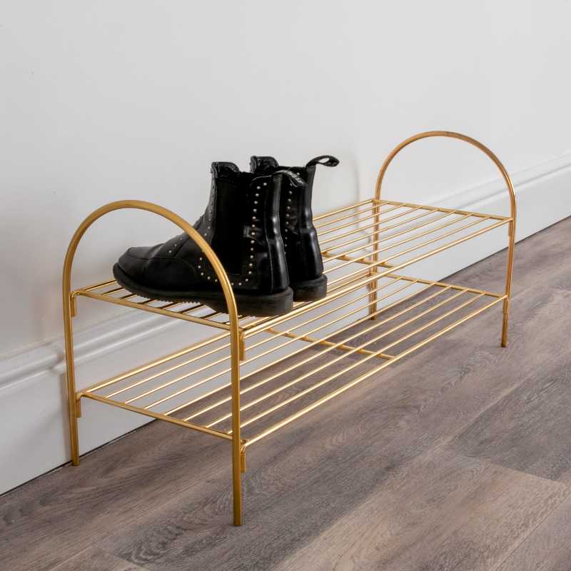 Ashpinoke - Gold Shoe Rack