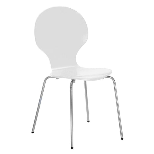 Ashpinoke:Fiji Round Chairs White (4s),Dining Chairs,Heartlands Furniture