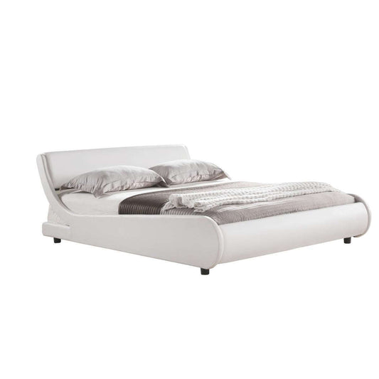 Ashpinoke:Griffin PVC King Size Bed White,King Size Beds,Heartlands Furniture