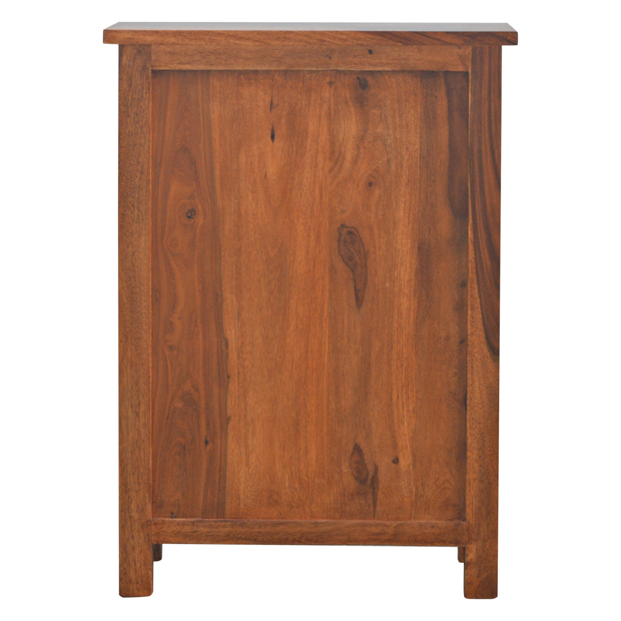 Sheesham Wood Cabinet with 4 Drawers and 1 Door