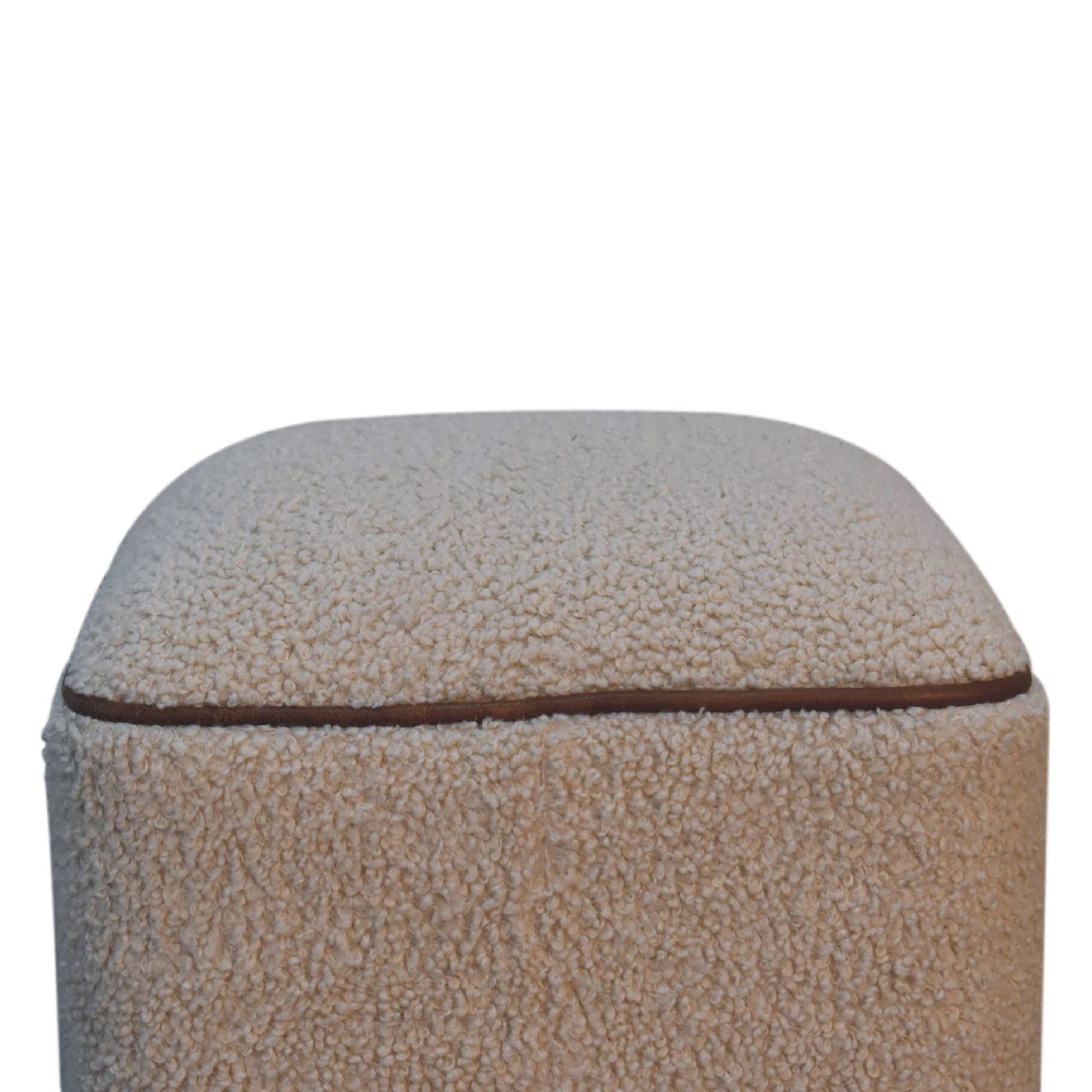 Serenity Square Footstool with Ball Feet